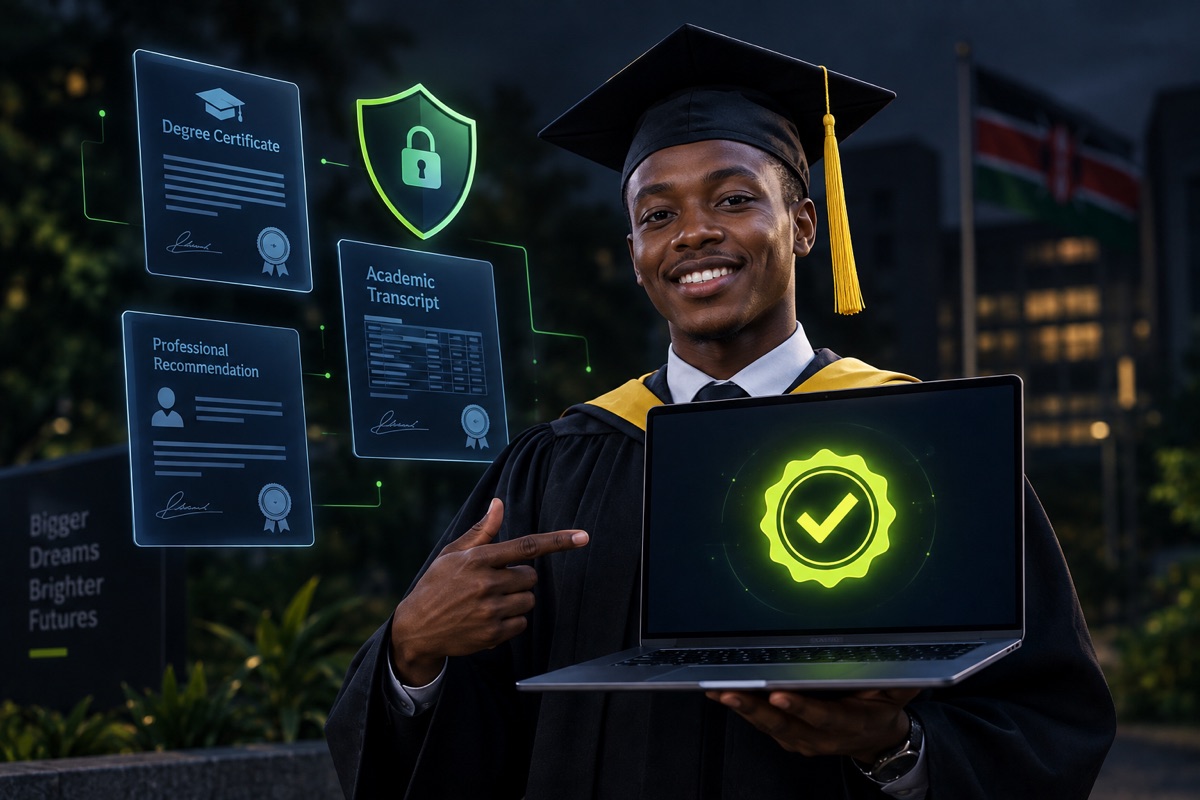 Verified Kenyan graduate